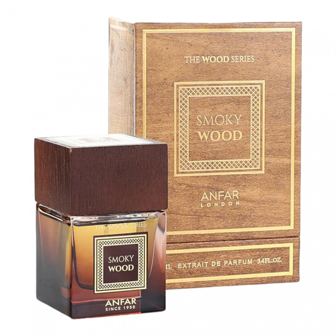 SMOKY WOOD by ANFAR LONDON, extract de parfum, barbati, 100ML
