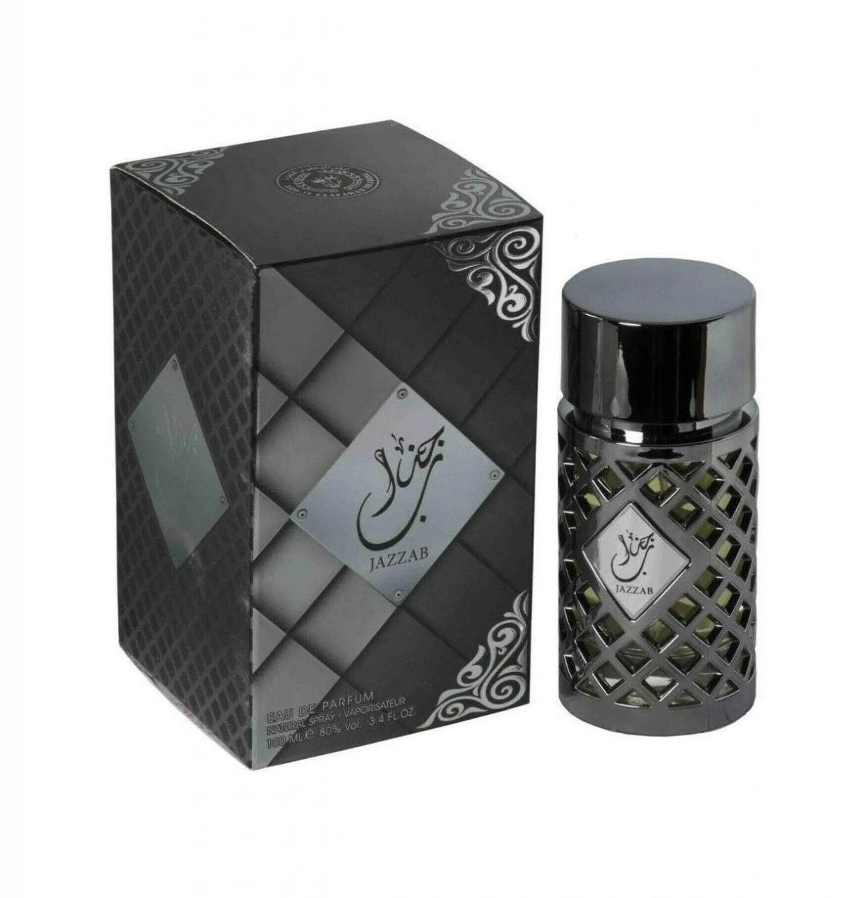 Parfum arabesc Jazzab Silver, Ard Al Zaafaran, apa de parfum 100 ml, barbati